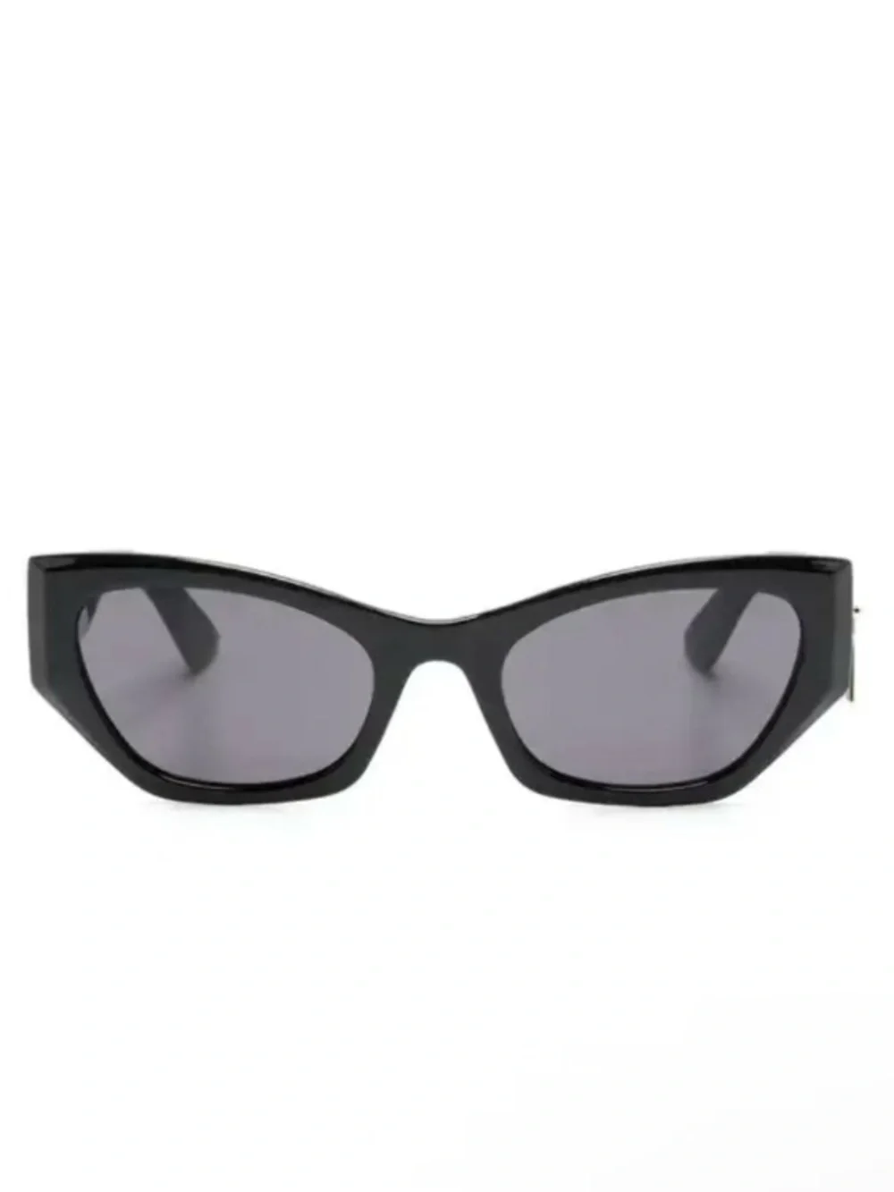 Moschino Cat-Eye Sunglasses with Zipper Accent